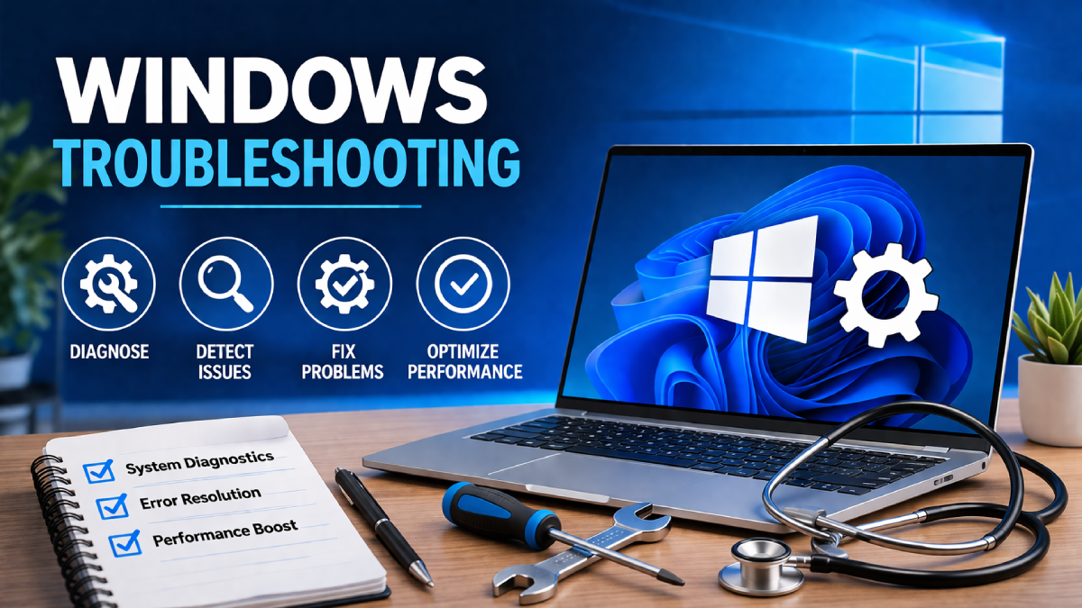 Windows troubleshooting guide for common issues